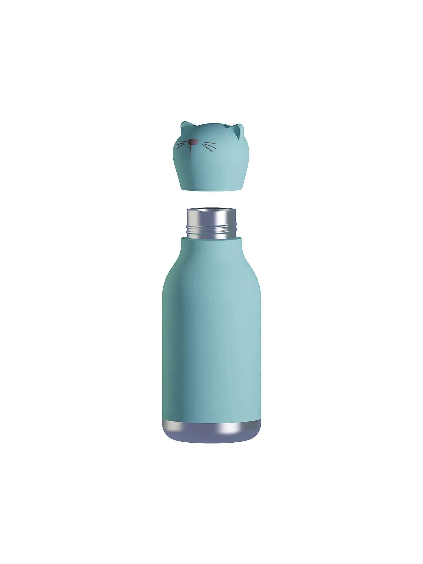 ASOBU | Isolierflasche 460ml EISBÄR weiss | mint